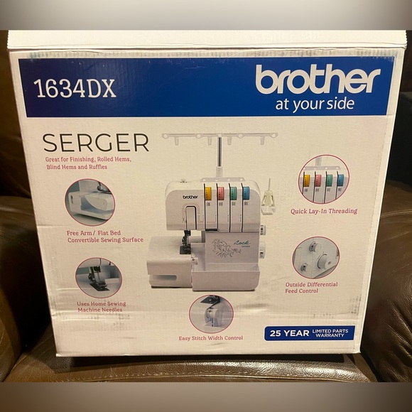 Brother 1634DX Thread Serger - Picture 3 of 3